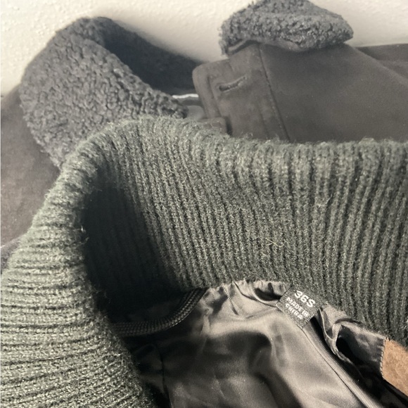 NWOT! Sexy, pea coat for those cold winter days! - Picture 4 of 5